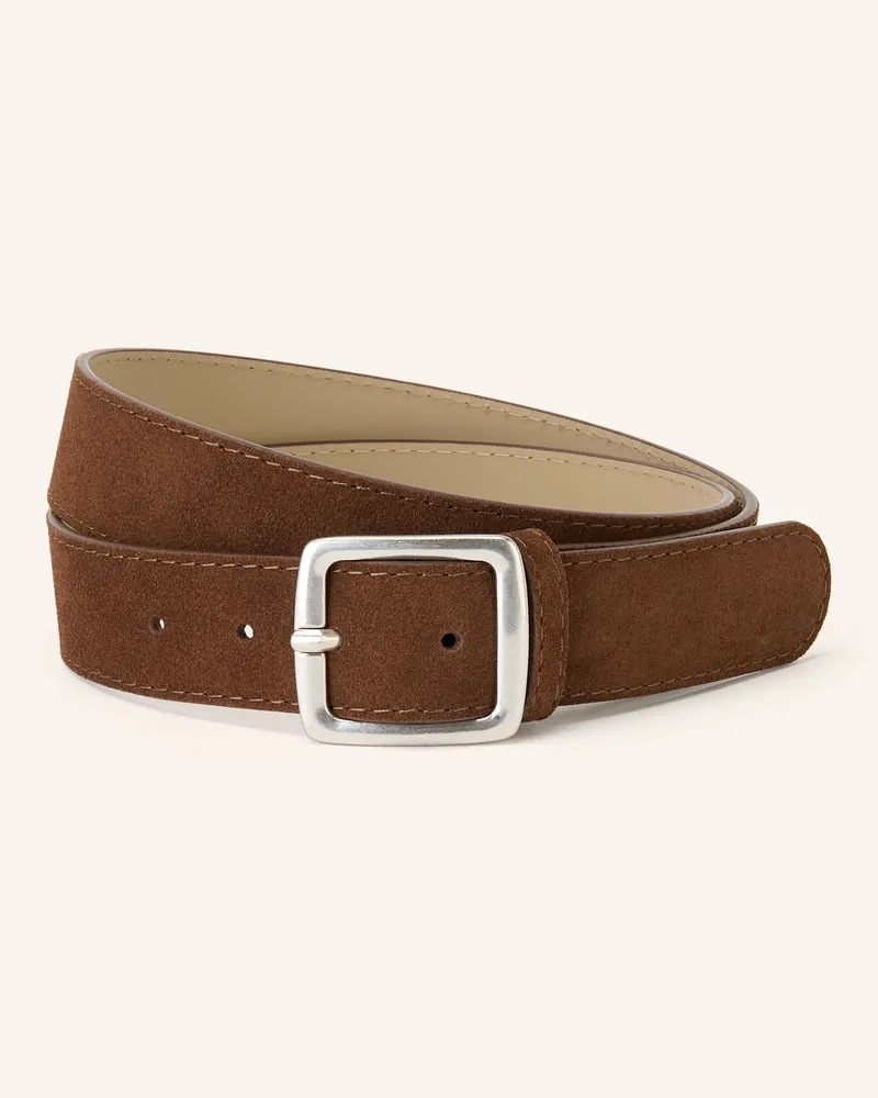 Gianni Chiarini Ledergürtel braun Cognac
