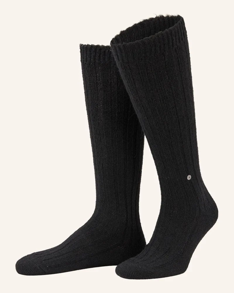 Burlington Kniestrümpfe SOFT RIB mit Alpaka 3000