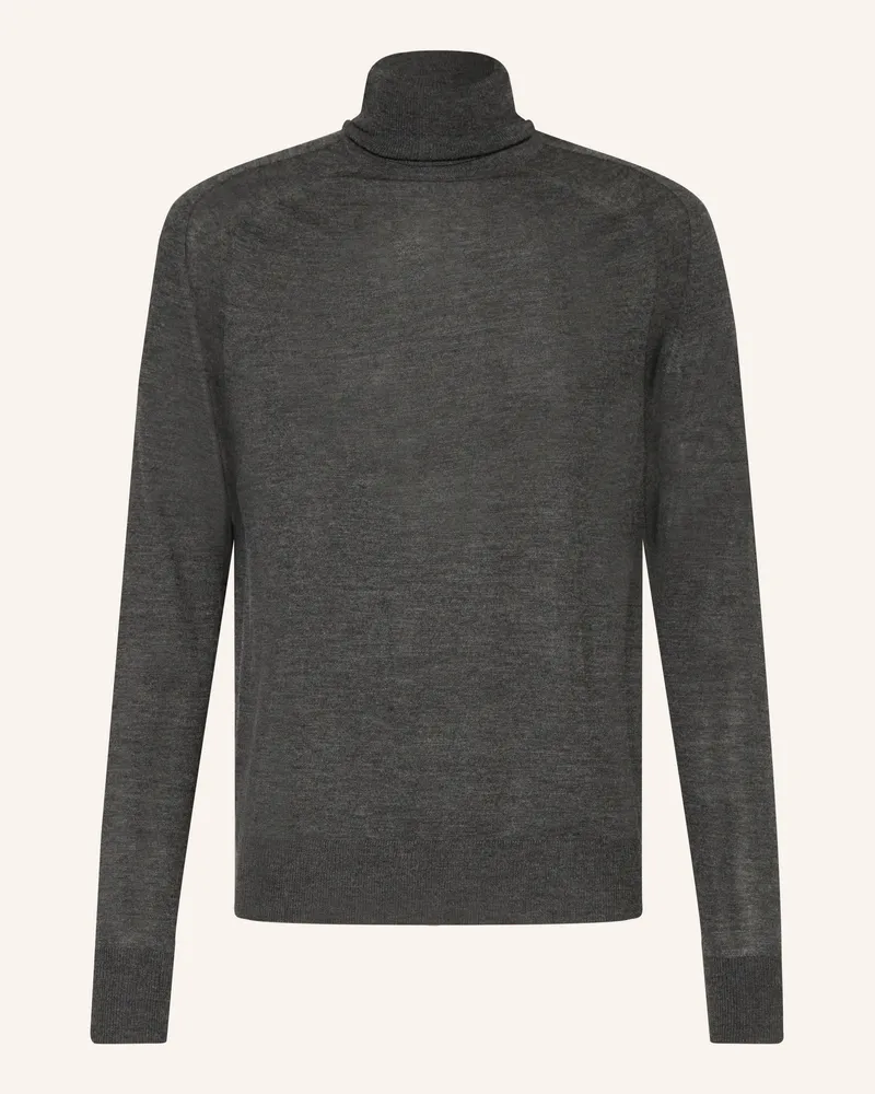 Bogner Piqué-Poloshirt Gordon-7 grau Dunkelgrau