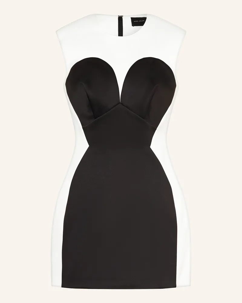 Marc Jacobs Satinkleid SEAMED UP SATIN Schwarz