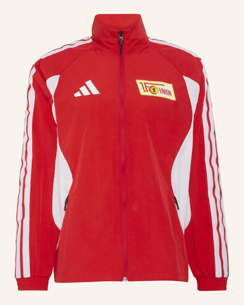 adidas Union Berlin Anthem Heimjacke rot Rot