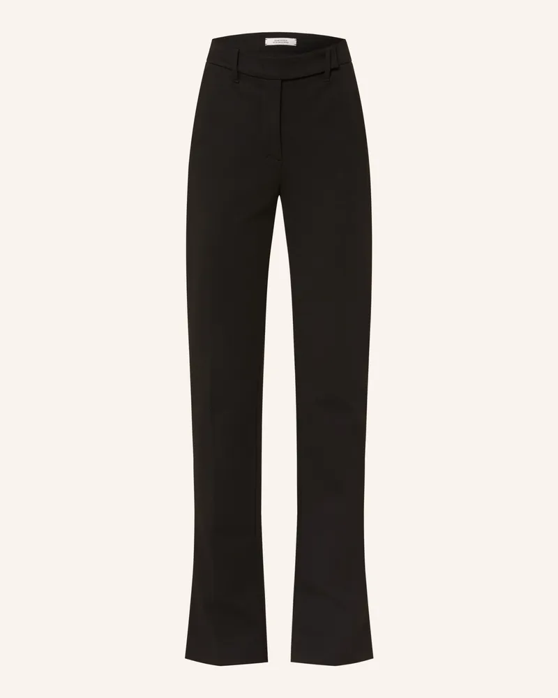 Dorothee Schumacher Bootcut-Hose Emotional Essence schwarz Schwarz