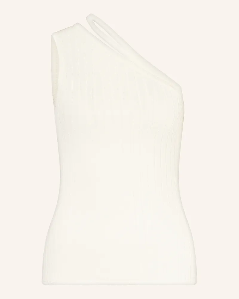 HUGO BOSS Stricktop SEPINTO mit Cut-out Ecru