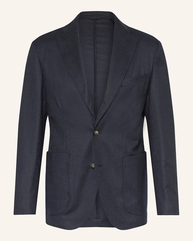 Eton Sakko Slim Fit blau Dunkelblau