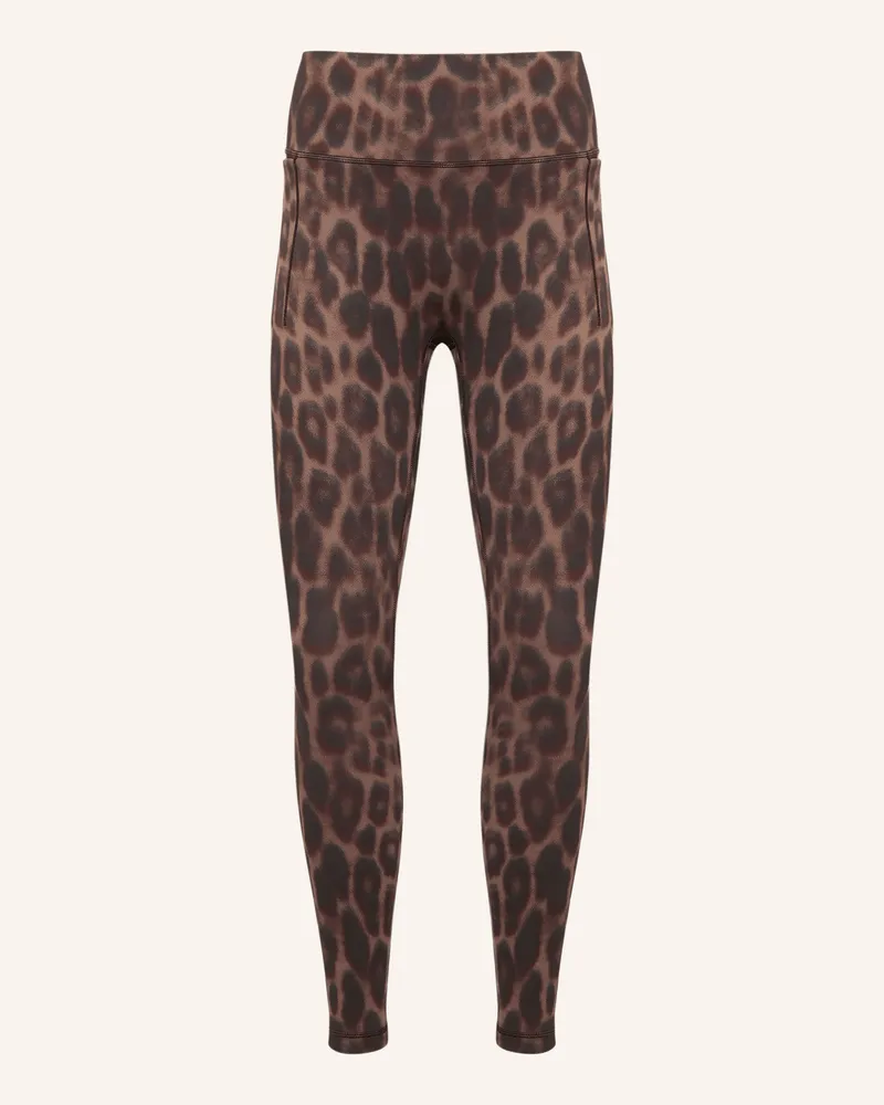 adidas Tights OPTIMÉ PRIMELIFT LEOPARD Braun