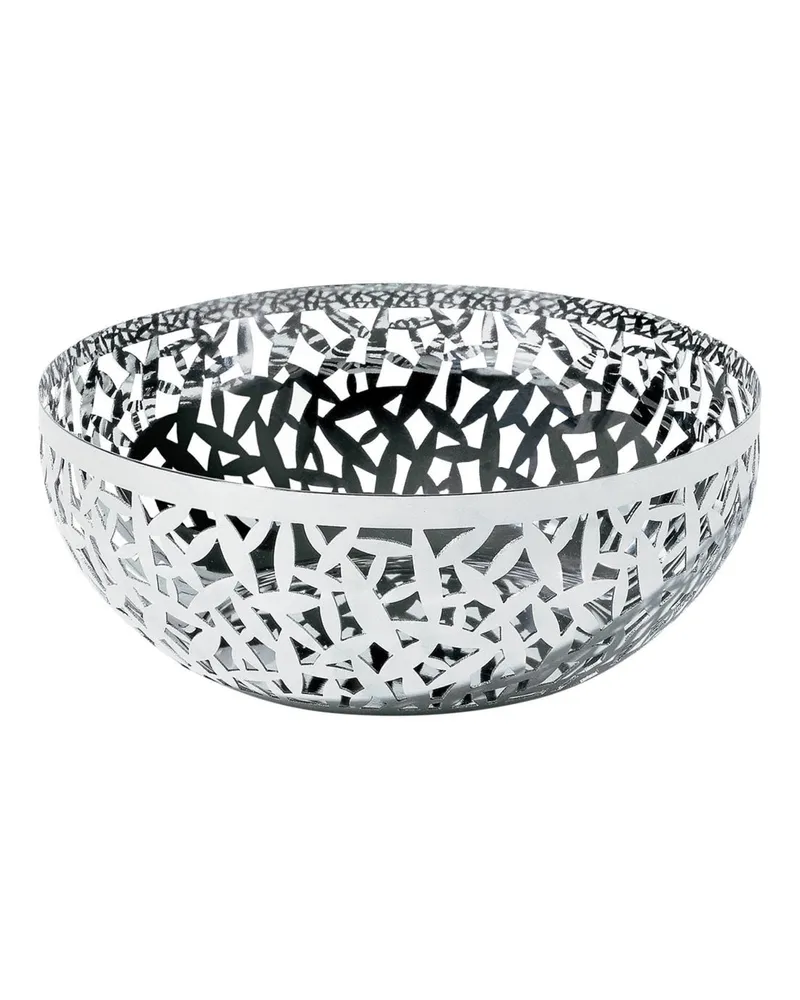 Alessi Obstschale Cactus silber Silber