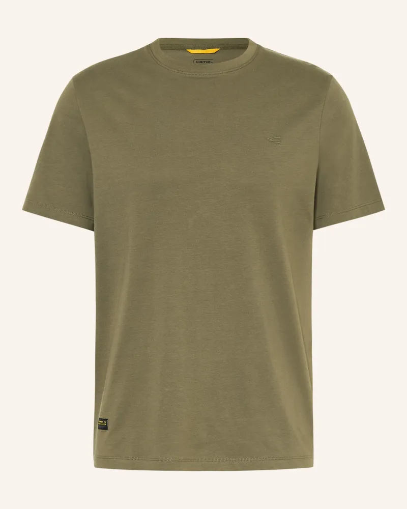 Camel Active T-Shirt gruen Oliv