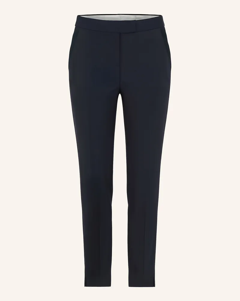 HUGO BOSS Business Hose TAPRIA-CROP1 Slim Fit Dunkelblau