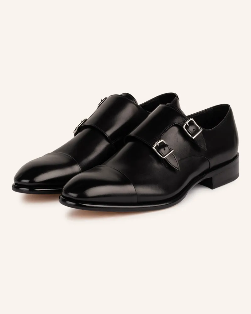 Doucal´s Double-Monks BASQUIAT Schwarz
