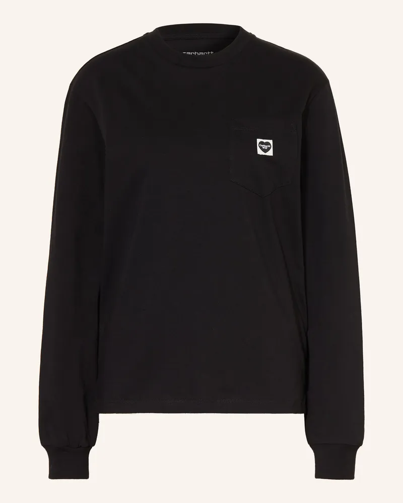 Carhartt WIP Longsleeve schwarz Schwarz