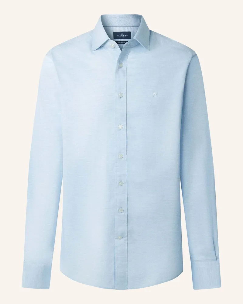 Hackett Freizeithemd HBONE MULTI Blau