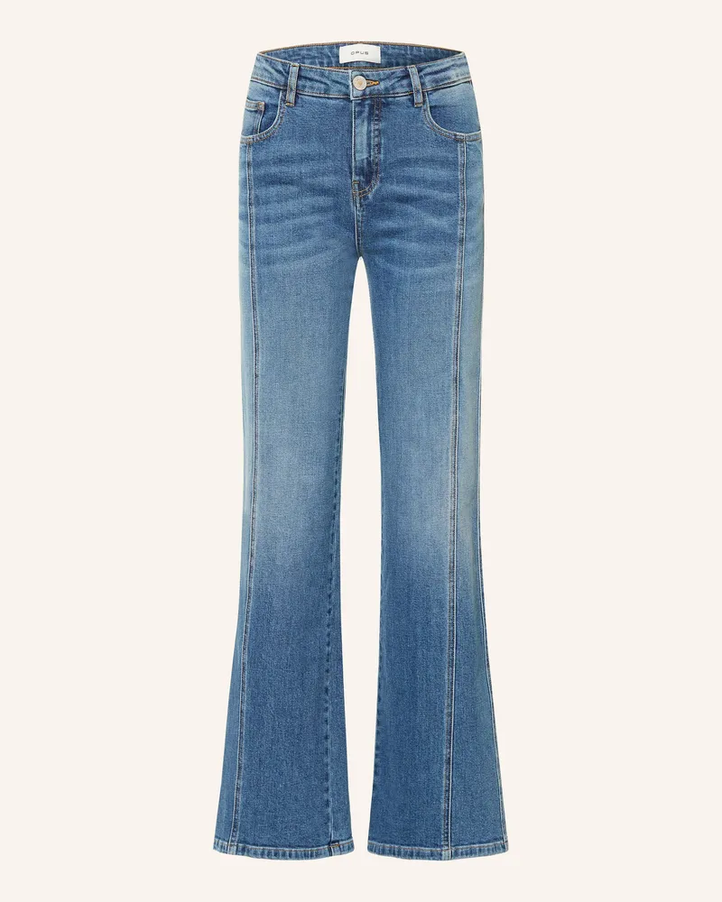 OPUS Flared Jeans Miva Strong blau 70390