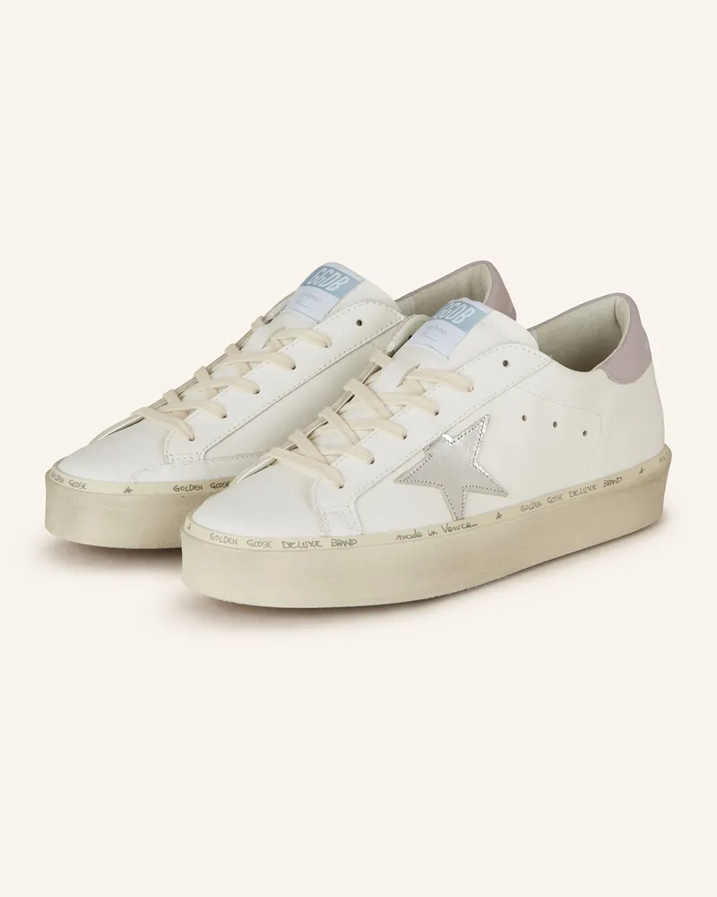 Golden Goose Sneaker Hi Star weiss Weiss