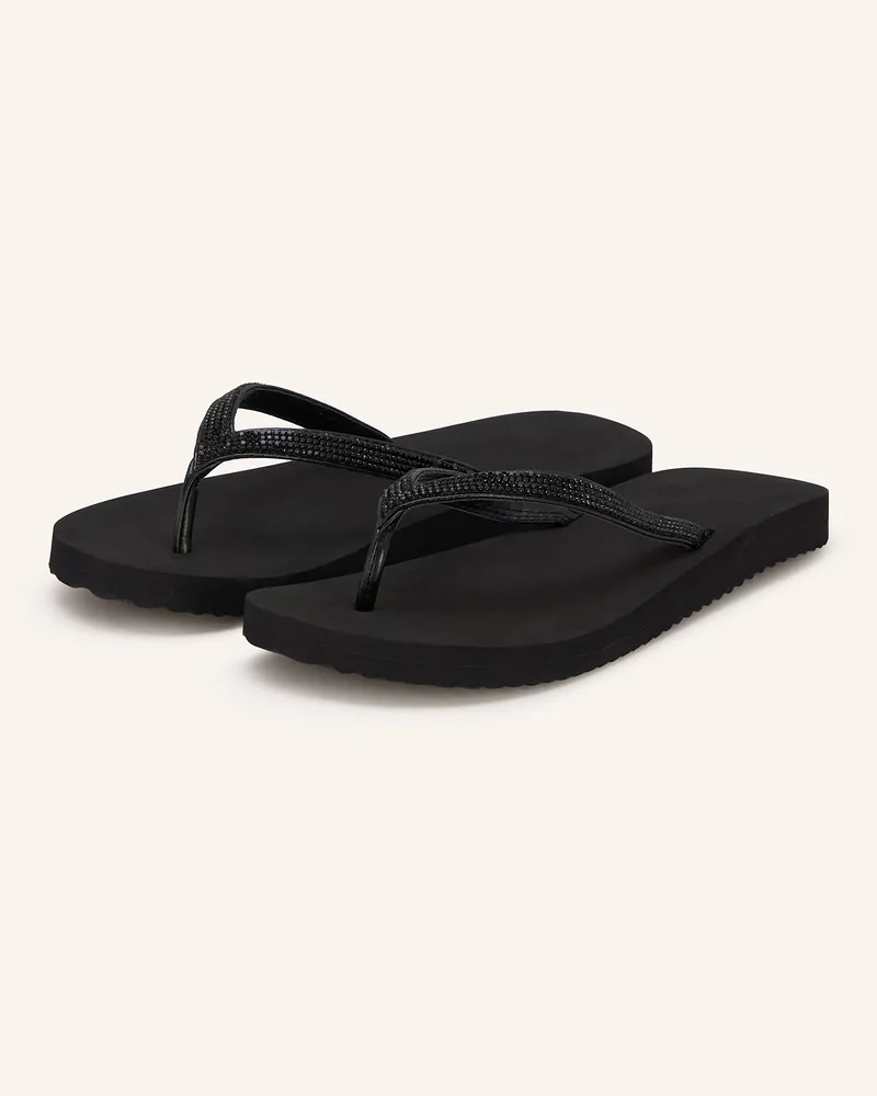 flip-flop Zehentrenner FLIP GLAM Schwarz