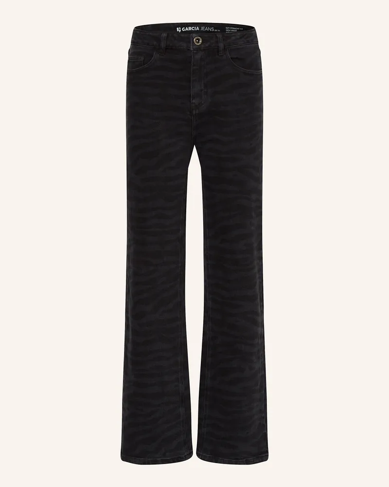 Garcia Jeanswear Straight Jeans MARALL Schwarz
