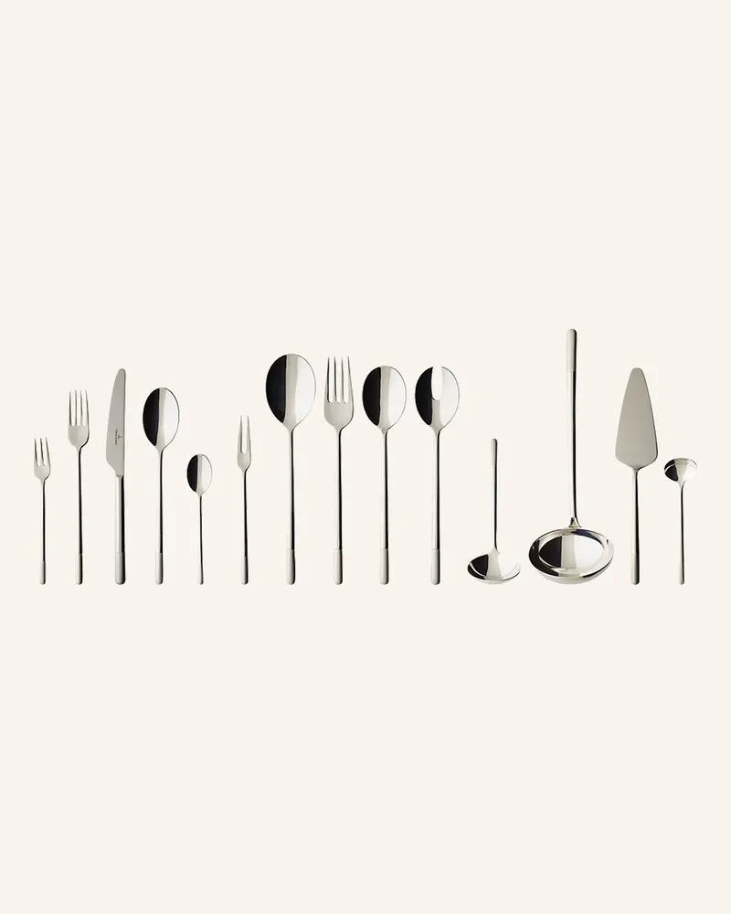 Villeroy & Boch Tafelbesteck 70tlg. Ella Satiniert silber Silber