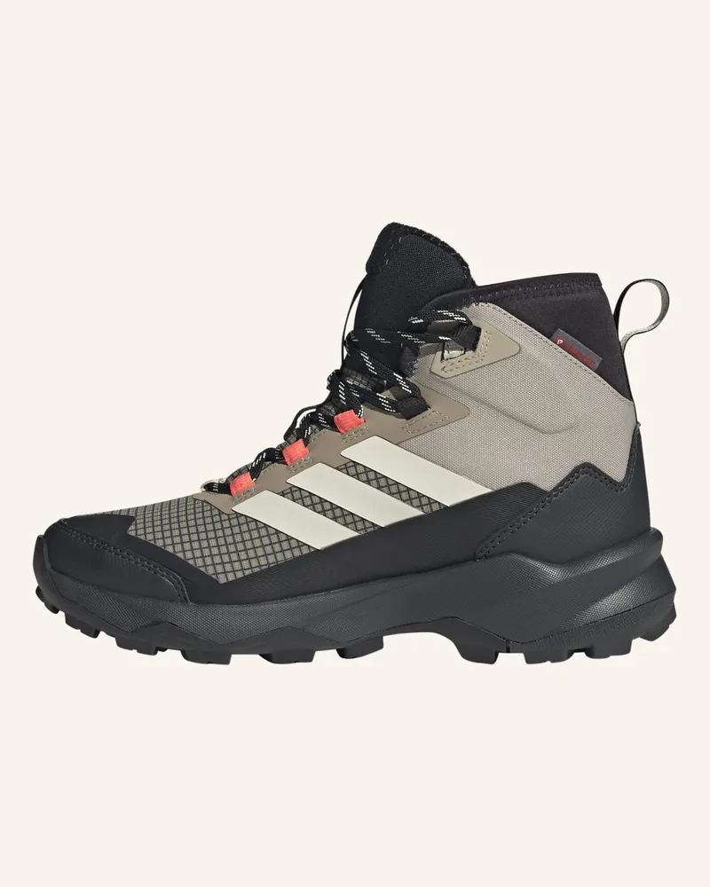 adidas Wanderschuhe Terrex Skychaser ax5 Mid Gtx Climawarm gruen Beige
