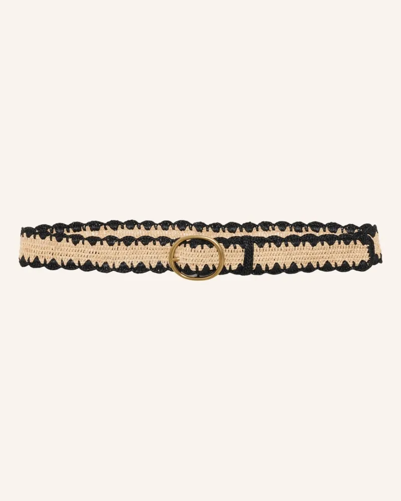 Gerard Darel Gürtel Ceinture Paloma schwarz Schwarz