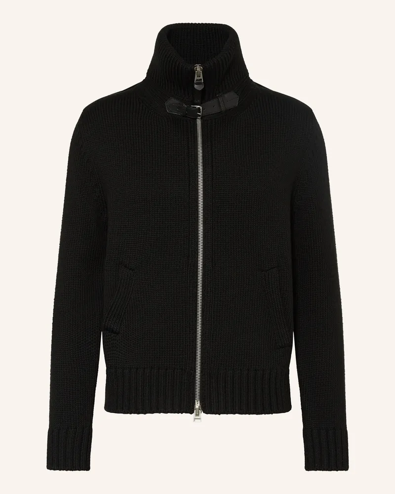 Tom Ford Strickjacke schwarz Schwarz