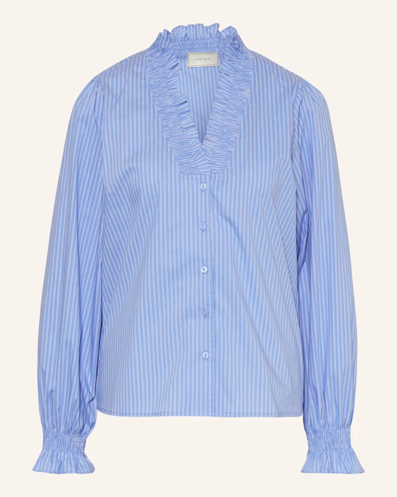 Neo Noir Bluse Brielle blau Hellblau
