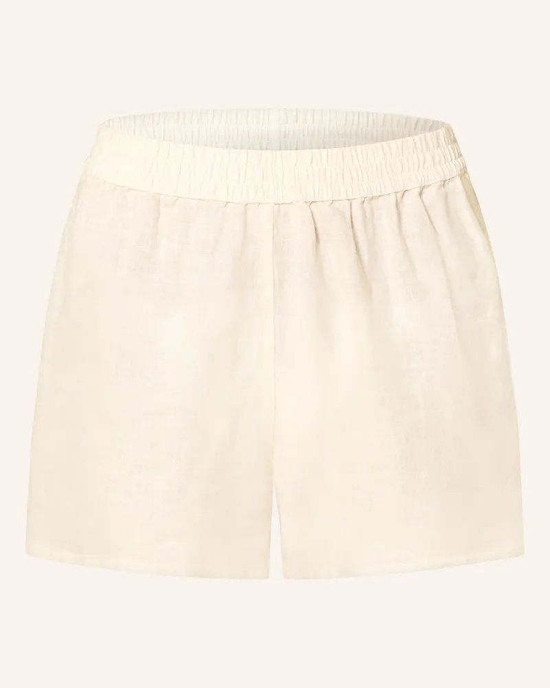 Greek Archaic Kori Leinenshorts FEATHER Ecru