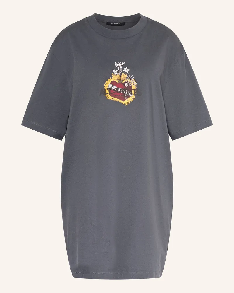 AllSaints Jerseykleid HEARTFELT Dunkelgrau