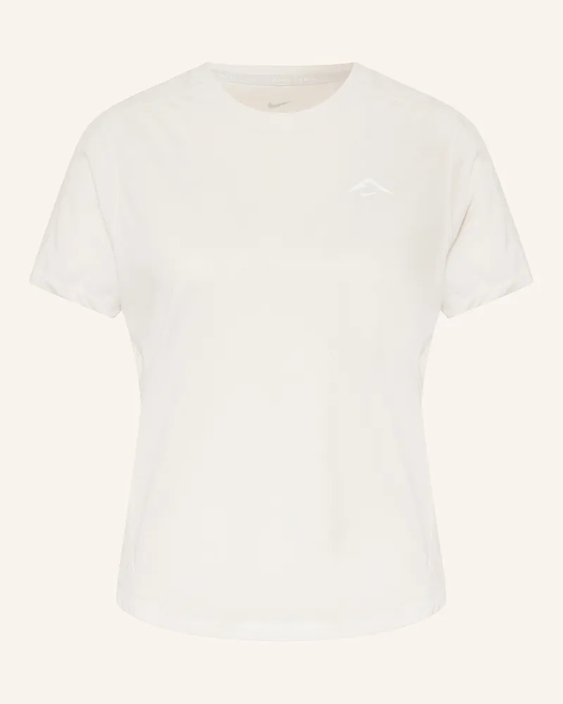Nike Laufshirt Trail Dri-Fit weiss Weiss