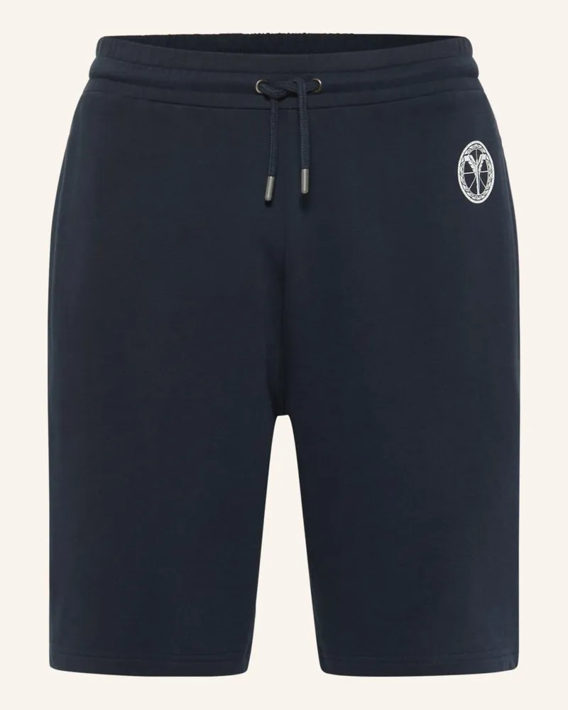 Carlo Colucci Shorts "Casual Fashion" Demorozi blau Dunkelblau