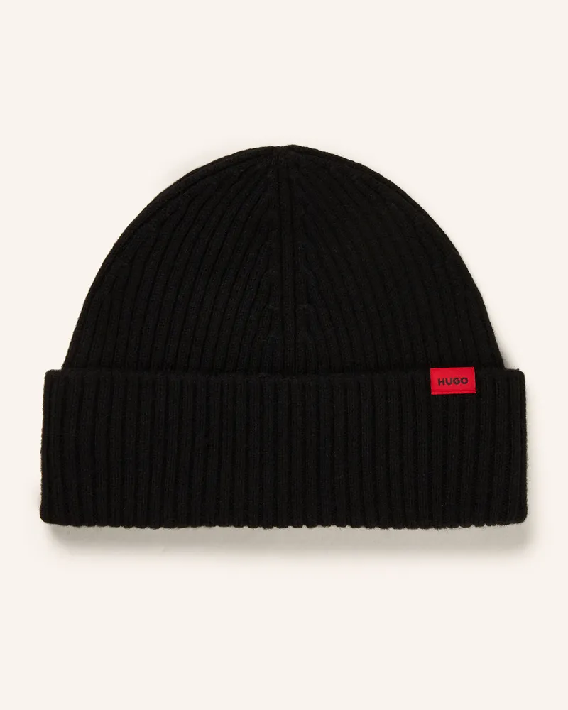 HUGO BOSS Mütze Xola schwarz Schwarz