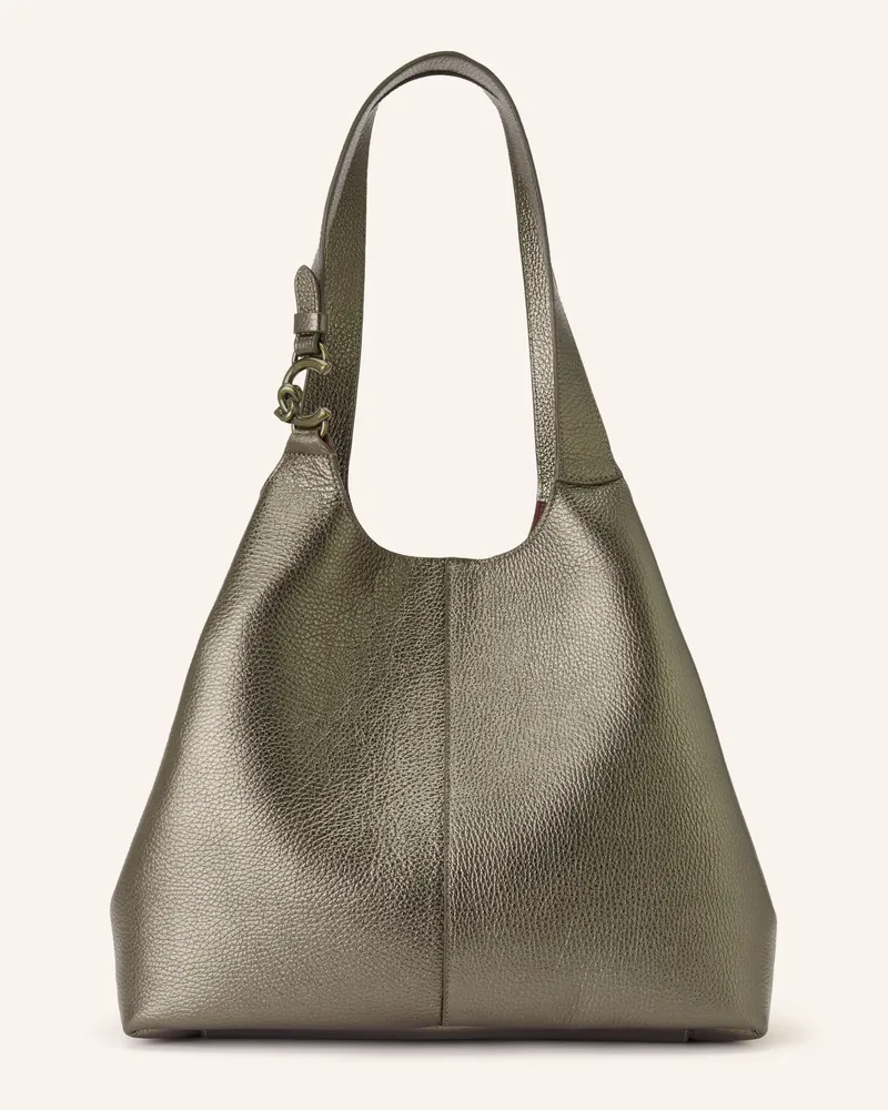 Coccinelle Shopper Mit Herausnehmbarer Pouch braun Oliv