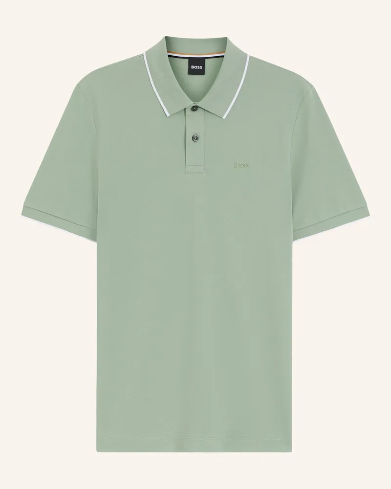 HUGO BOSS Poloshirt Parlay 250_In Regular Fit gruen Grün