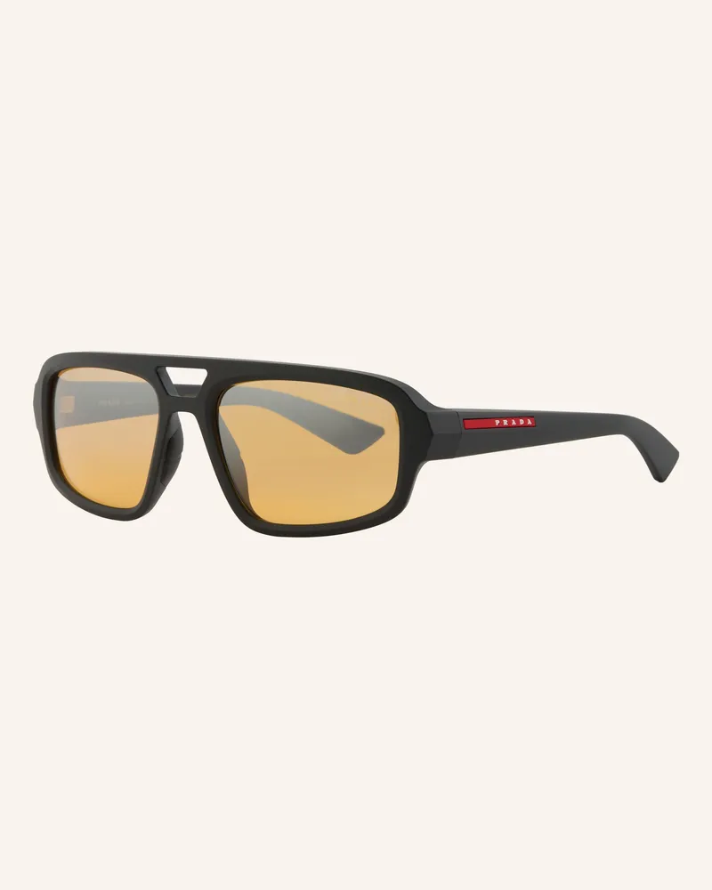 Prada Sonnenbrille Ps b11su schwarz Matt