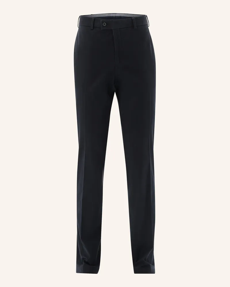 van Laack Hose Slim Fit blau Dunkelblau