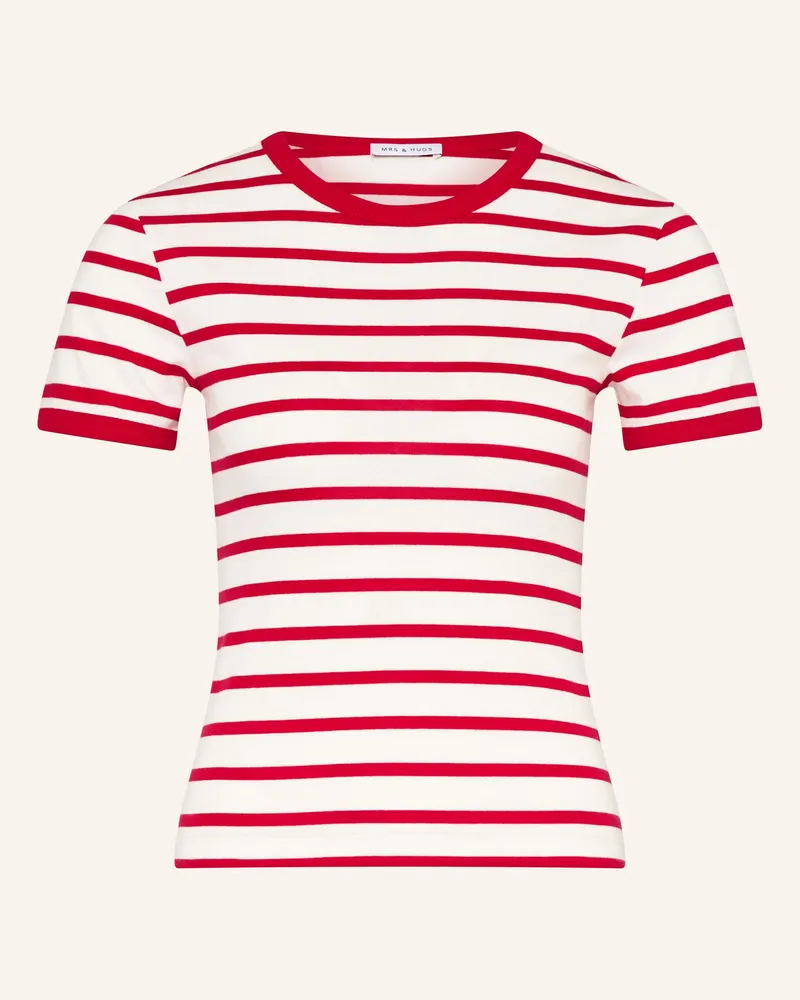 Mrs & HUGS T-Shirt Rot