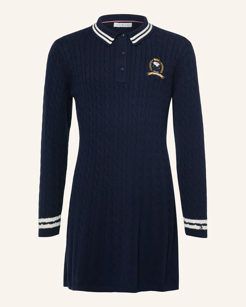 Tommy Hilfiger Strick-Polokleid Peanuts™ blau Dunkelblau