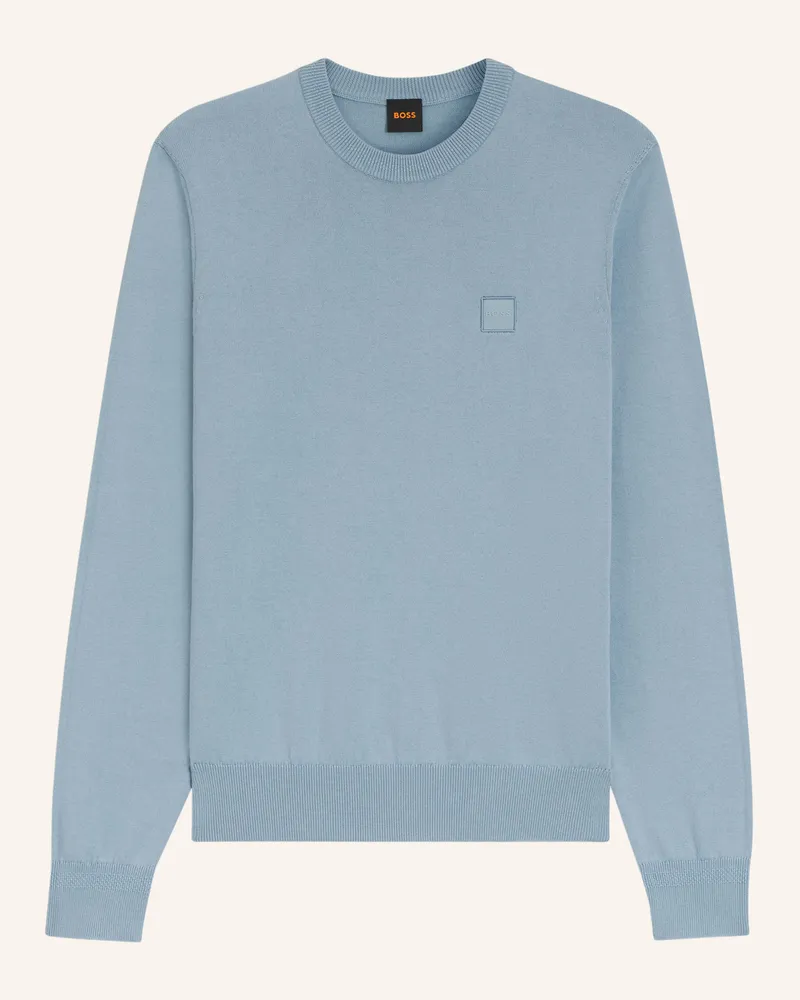 HUGO BOSS Pullover Kanovano blau Hellblau