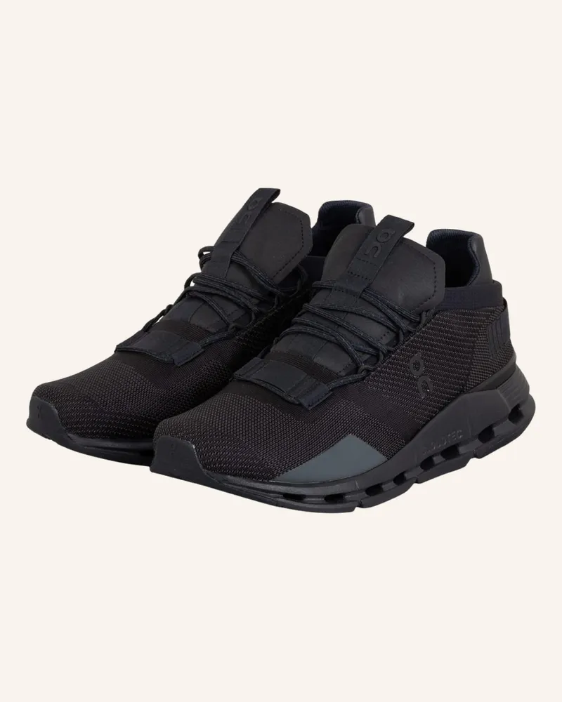 ON Sneaker Cloudnova schwarz Schwarz
