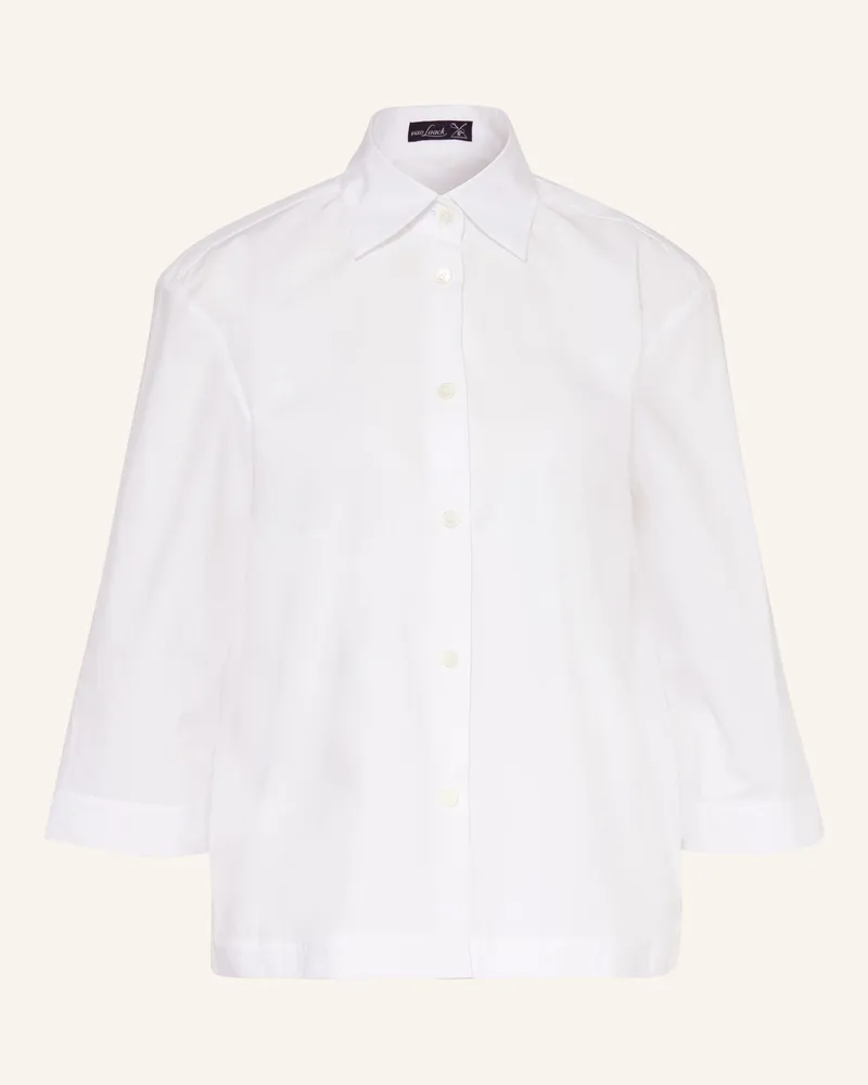 van Laack Hemdbluse Vl-Banisi-Xx Mit 3/4-Arm weiss Weiss