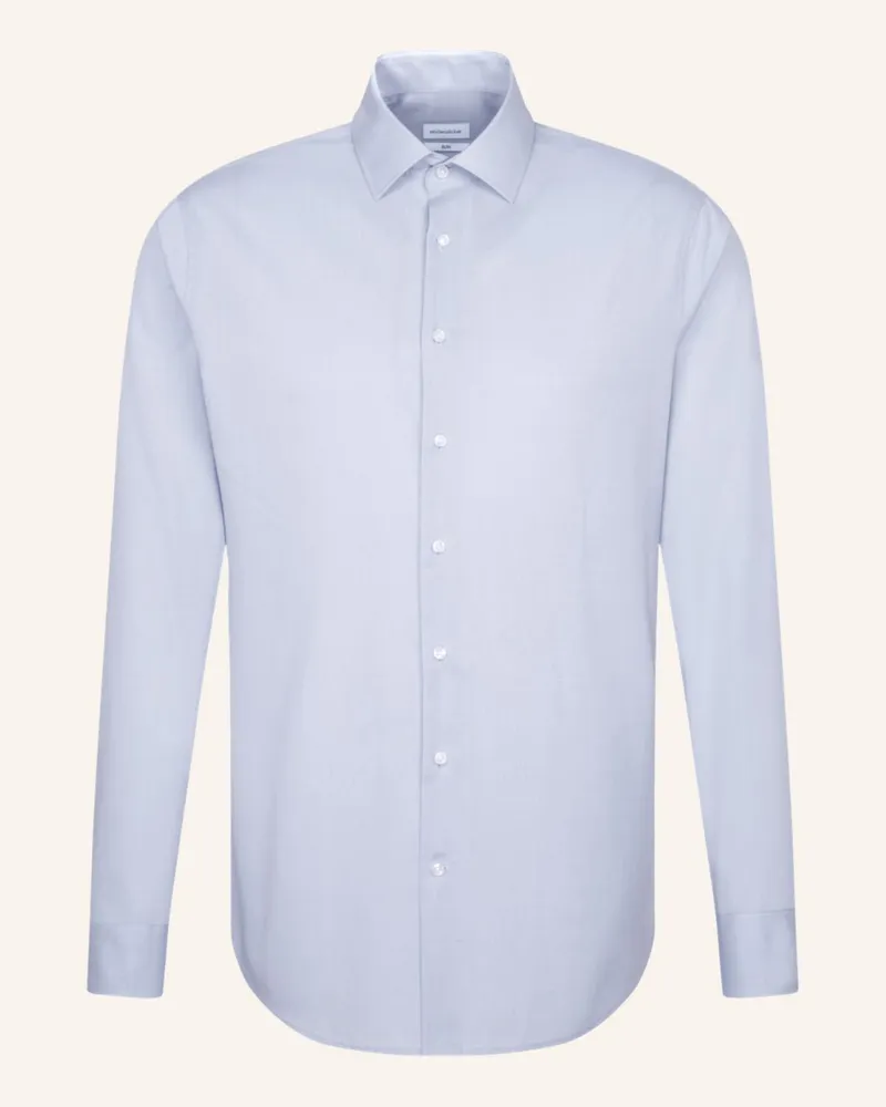 Seidensticker Business Hemd Slim Fit Hellblau