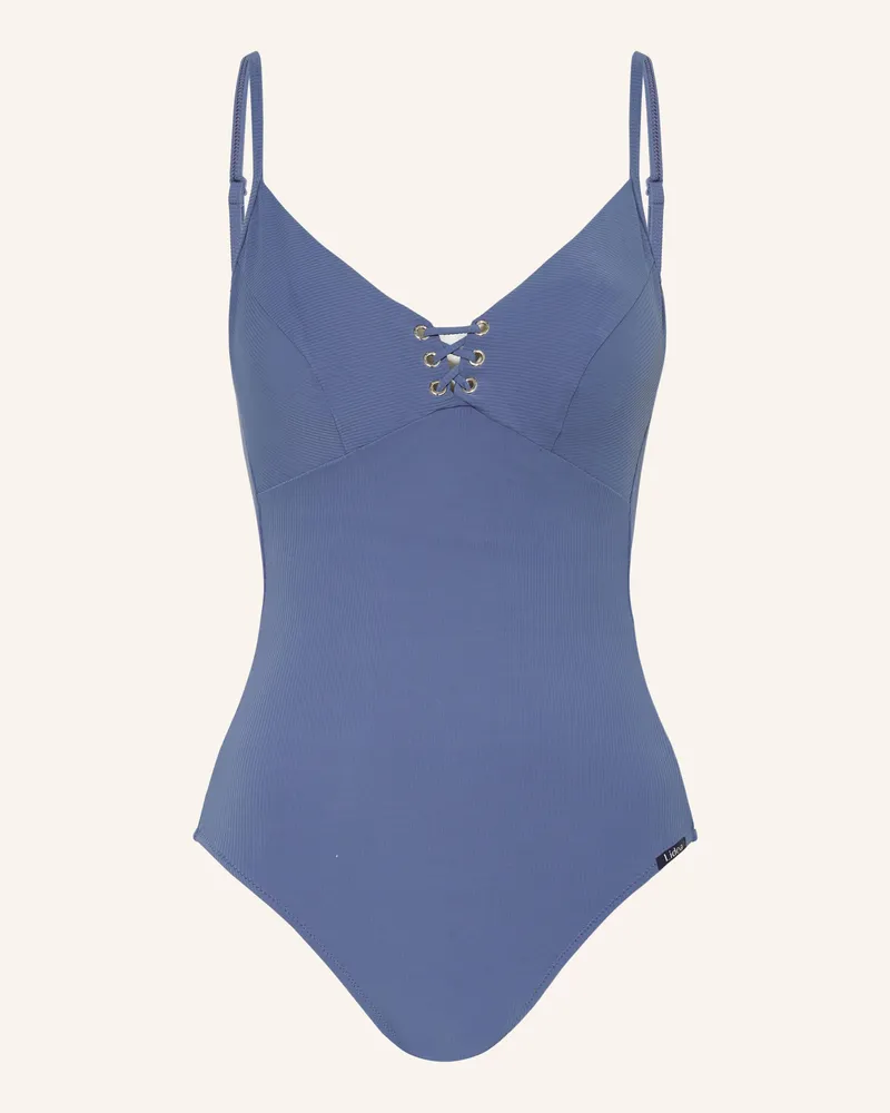 Lidea Bügel-Badeanzug Seaside Serenity blau Blaugrau