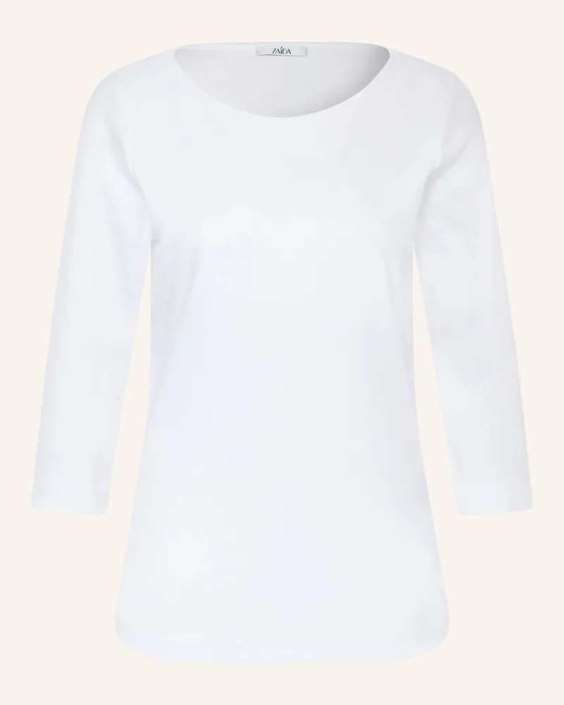 ZAíDA Shirt Mit 3/4-Arm weiss Weiss