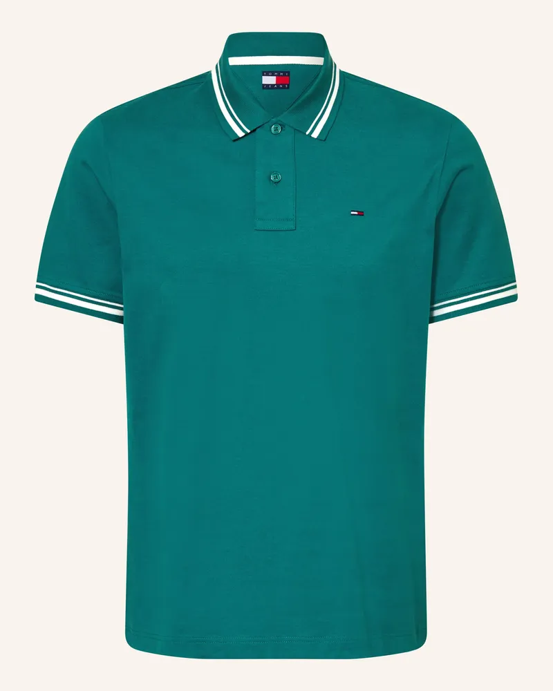 Tommy Hilfiger Jersey-Poloshirt gruen Petrol