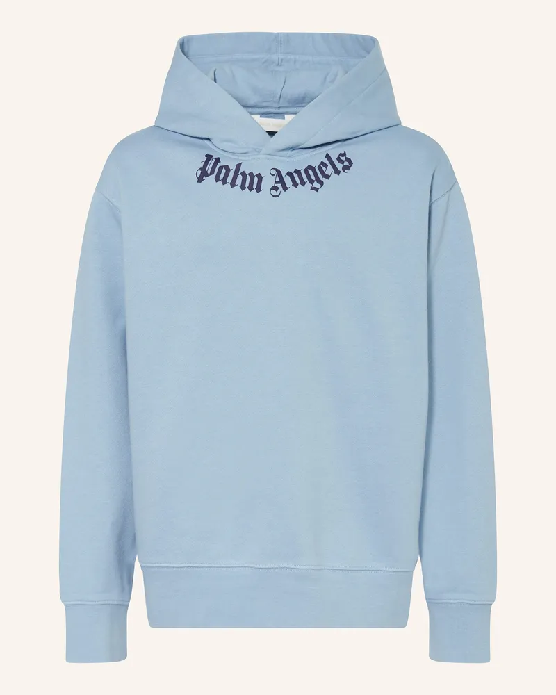 Palm Angels Hoodie Hellblau