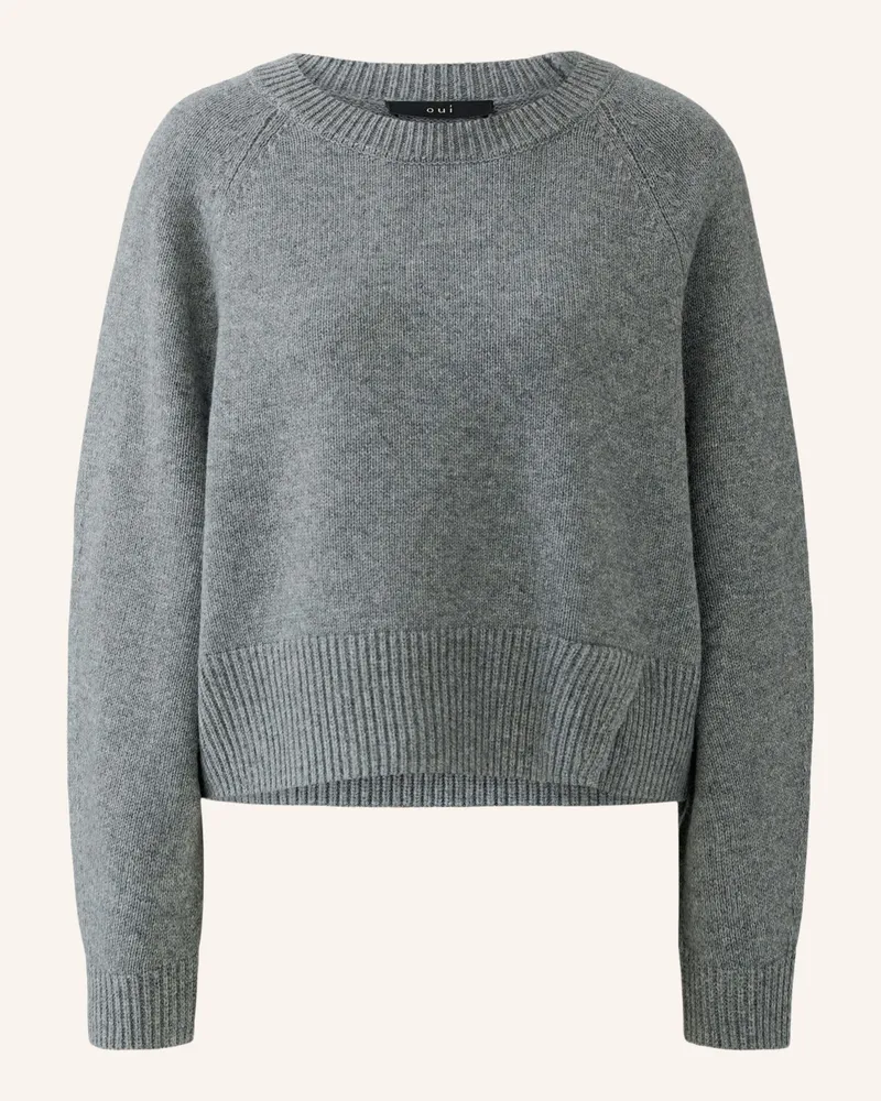 Oui  Pullover grau Grau