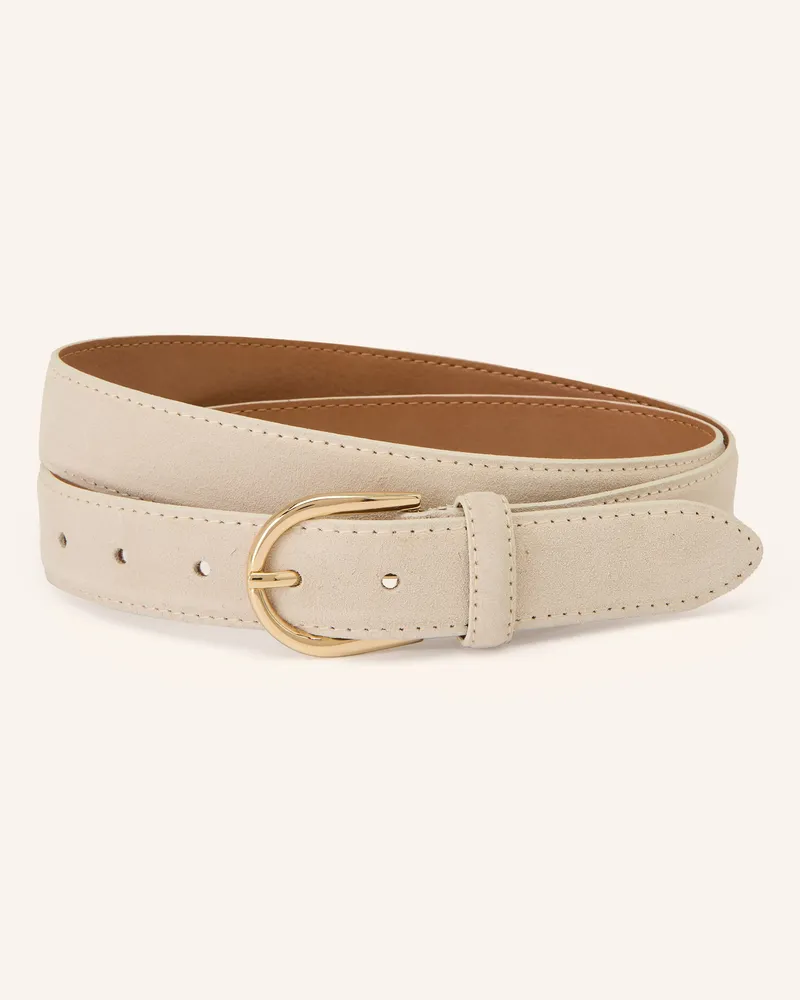 Vanzetti Ledergürtel Beige