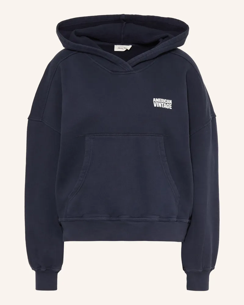 American Vintage Hoodie PLIZZY Dunkelblau