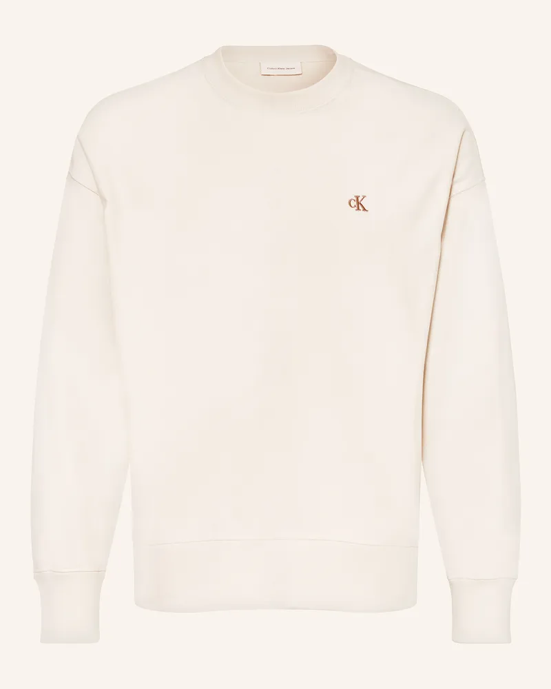 Calvin Klein Sweatshirt Ecru