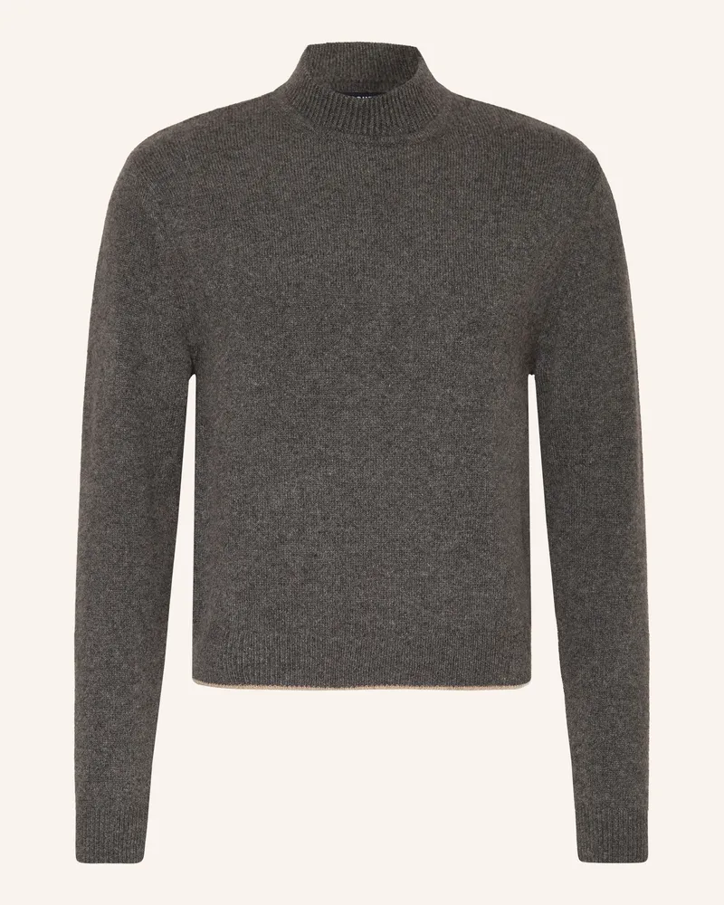 Jacquemus Cashmere-Pullover La Maille Cachemire grau Dunkelgrau