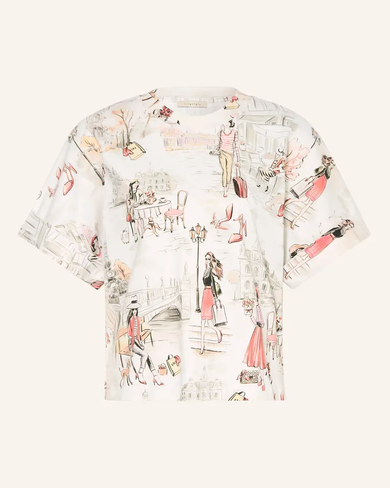lilienfels T-Shirt rosa Ecru