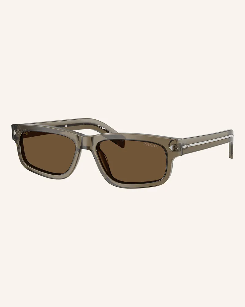 Prada Sonnenbrille Pr b11s braun 18t70f